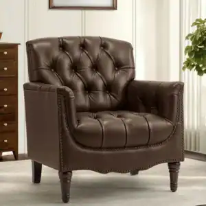 Jones Leatherette Arm Chair
