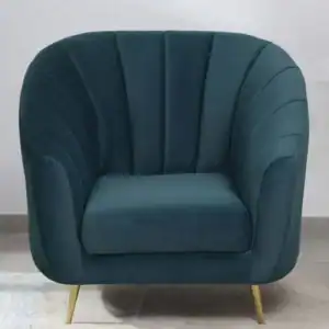 Kaylee Velvet 1 Seater Sofa